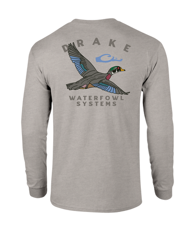 LS Retro Wood Duck Tee