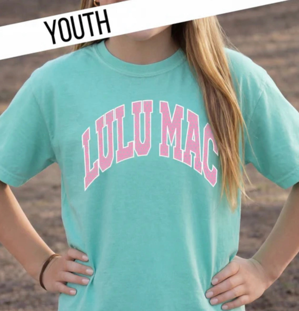 LuLu Mac Kids PolkaDot Tee