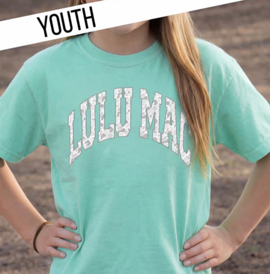 LuLu Mac Kids Camo Tee