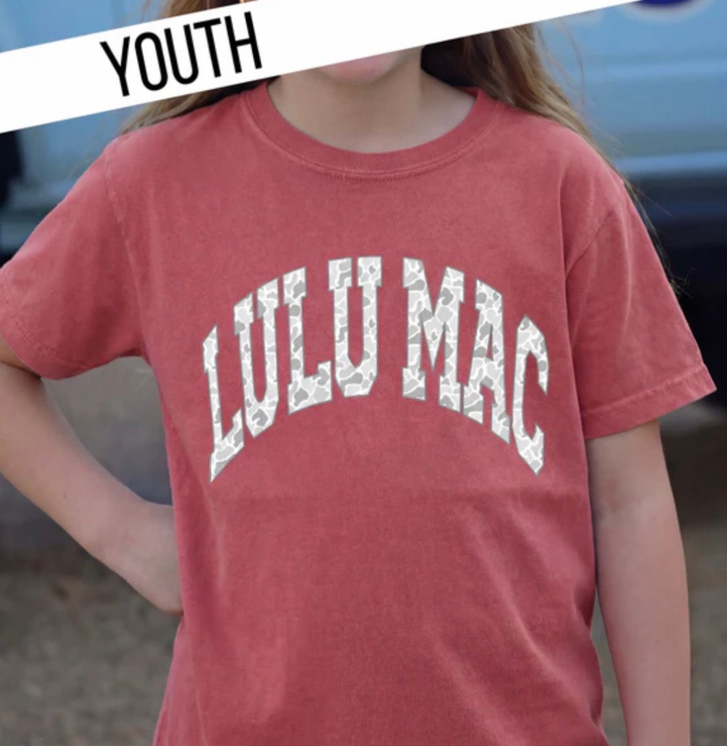 LuLu Mac Kids Camo Tee