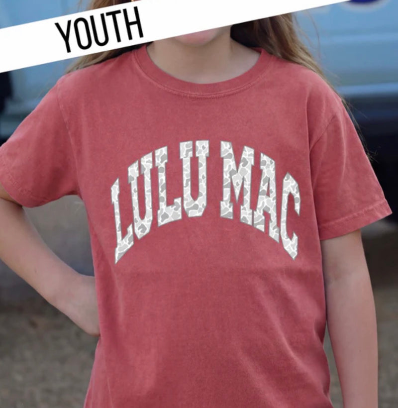 LuLu Mac Kids Camo Tee