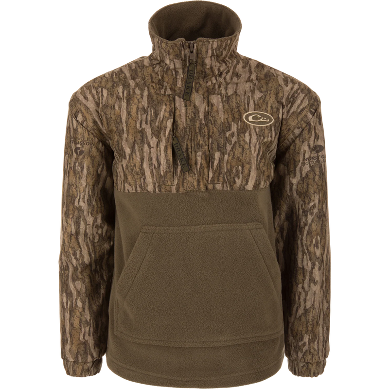 Youth Eqwader 1/4 Zip Bottomland