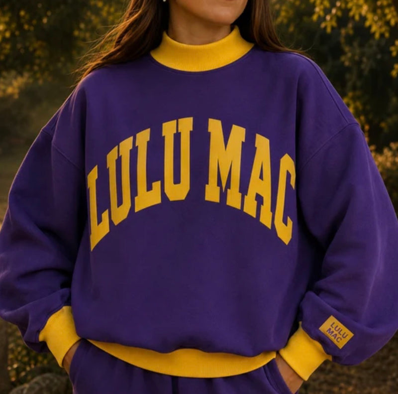 LuLu Mac Puff Mockneck