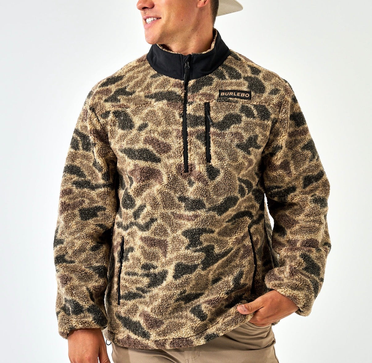 Sherpa 1/4 Zip Rocky