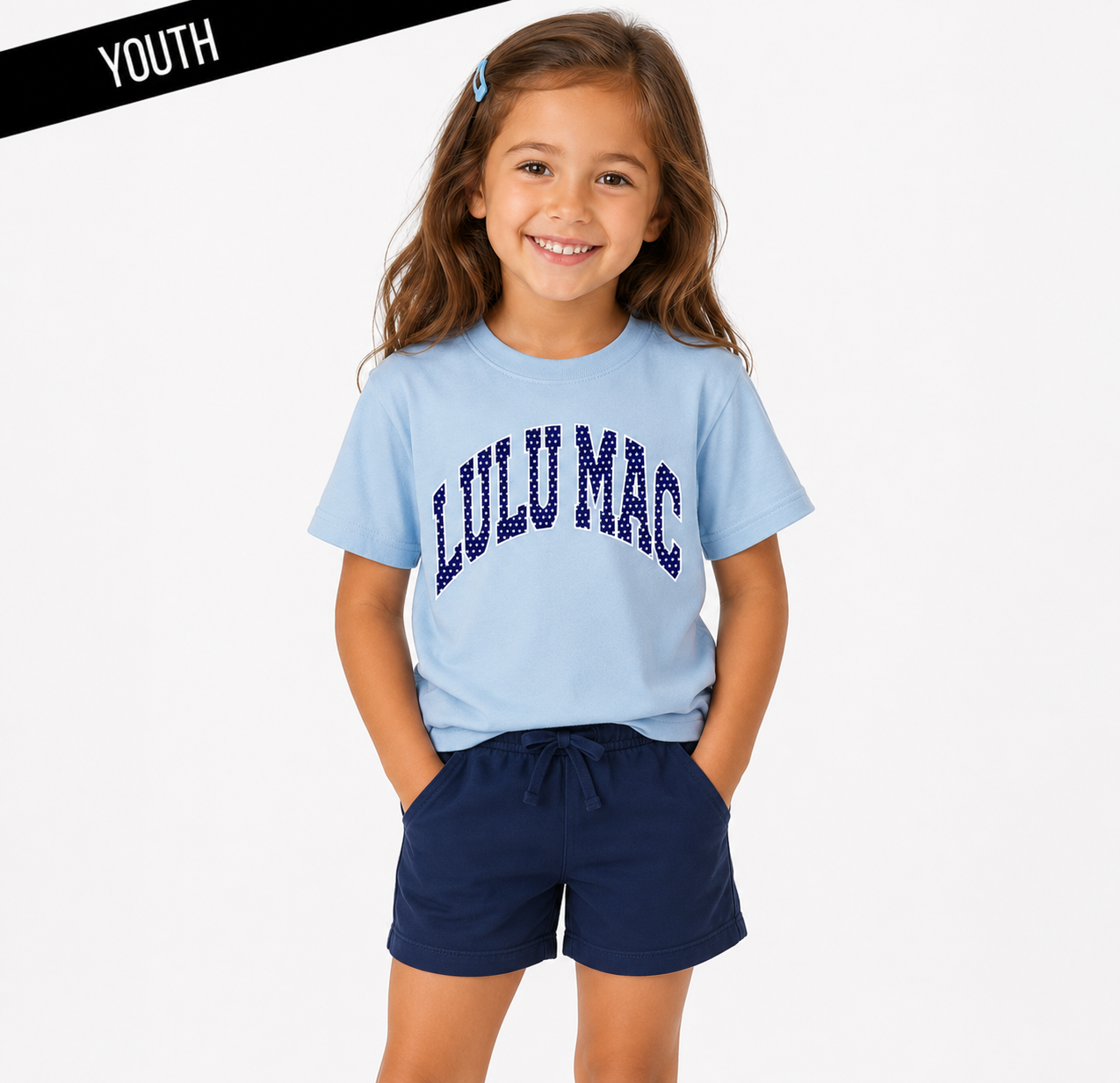 LuLu Mac Kids PolkaDot Tee