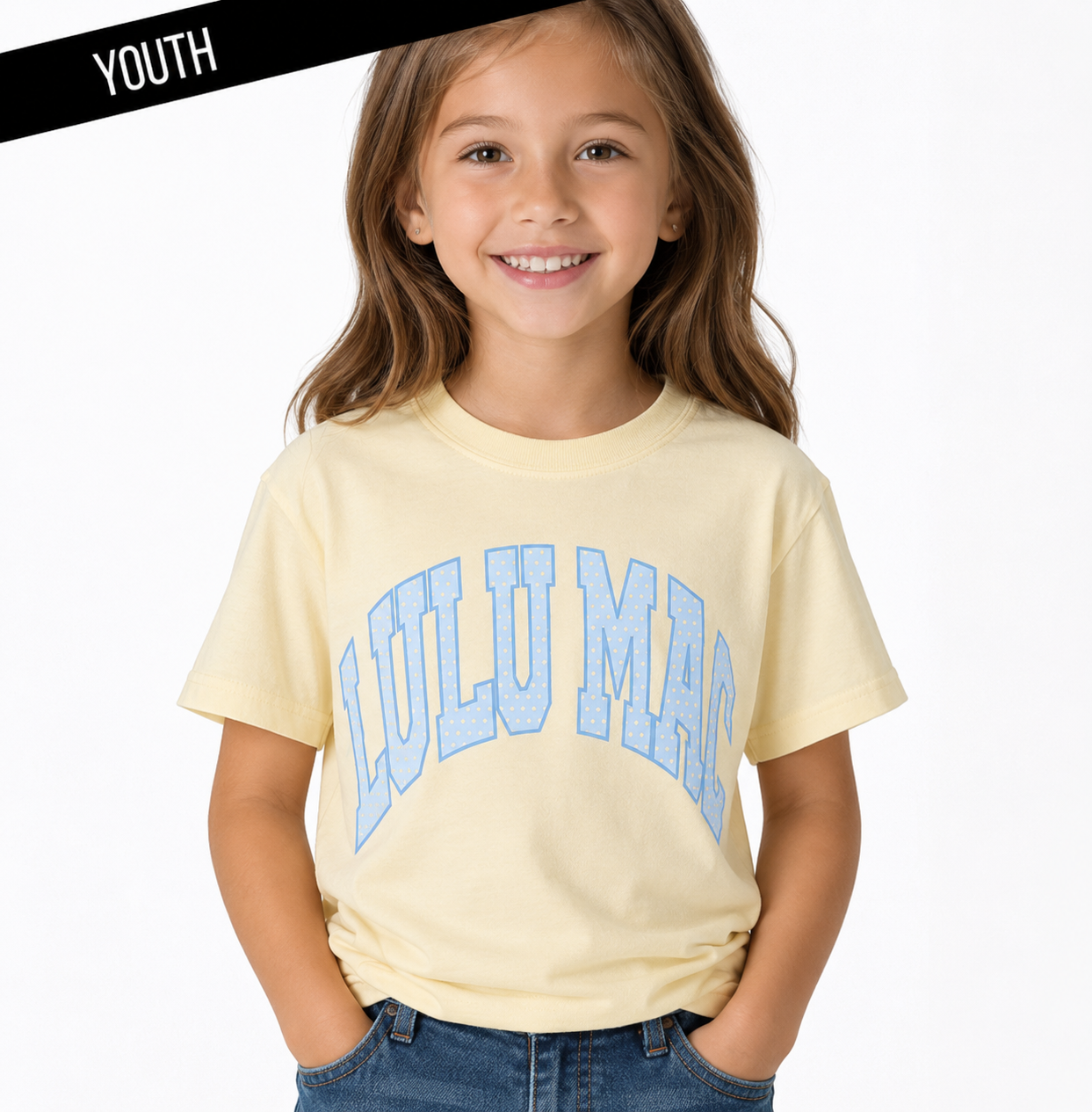 LuLu Mac Kids PolkaDot Tee