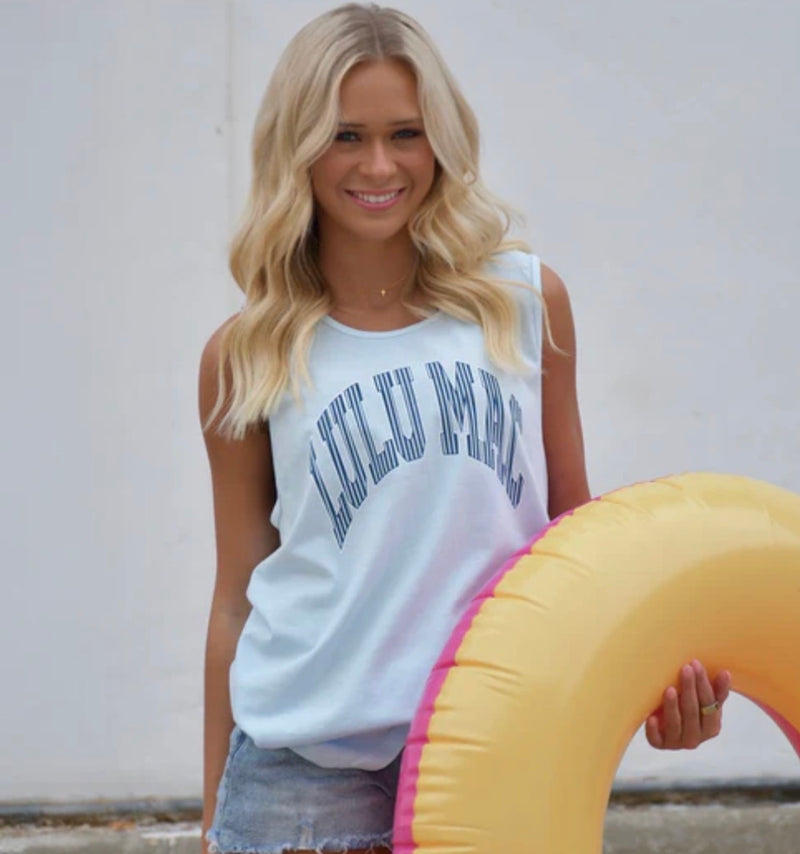 LuLu Mac PolkaDot Tank