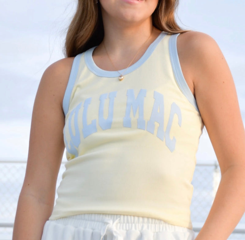 LuLu Mac Tank Butter LtBLue
