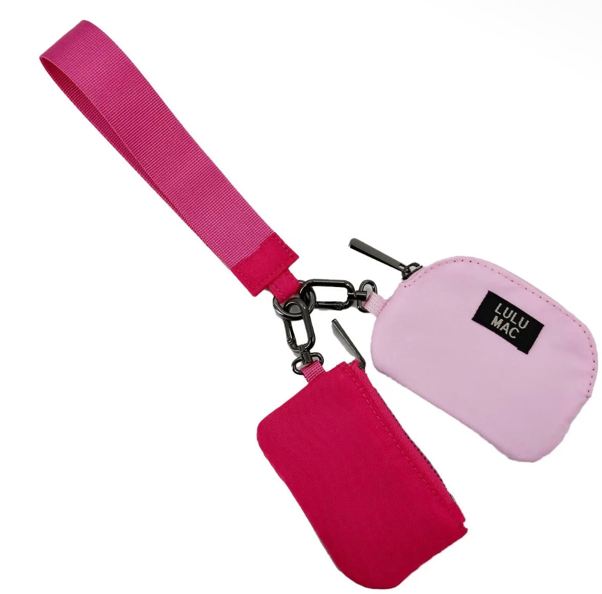 LuLu Mac Wristlet HotPink