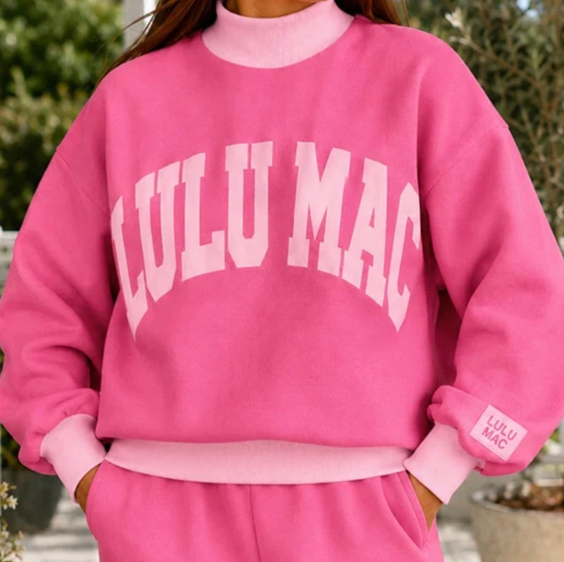 LuLu Mac Puff Mockneck