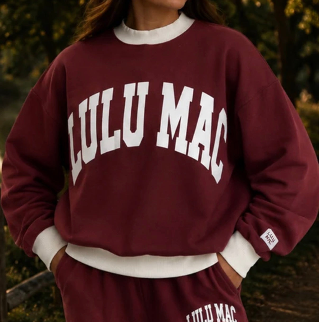LuLu Mac Puff Mockneck