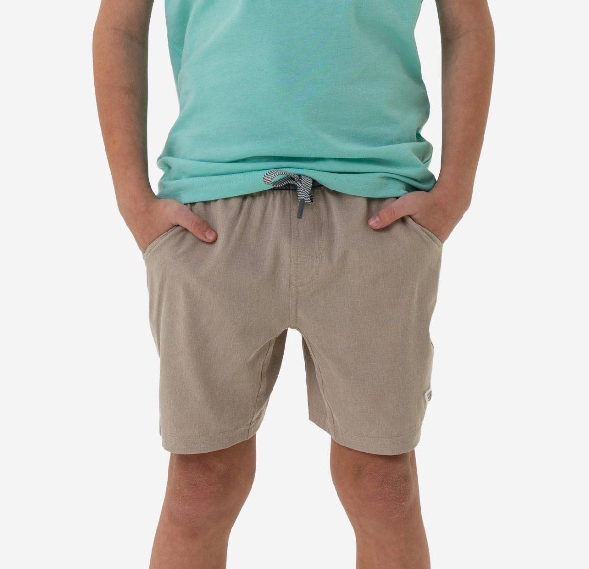 Youth Athletic Short Khaki