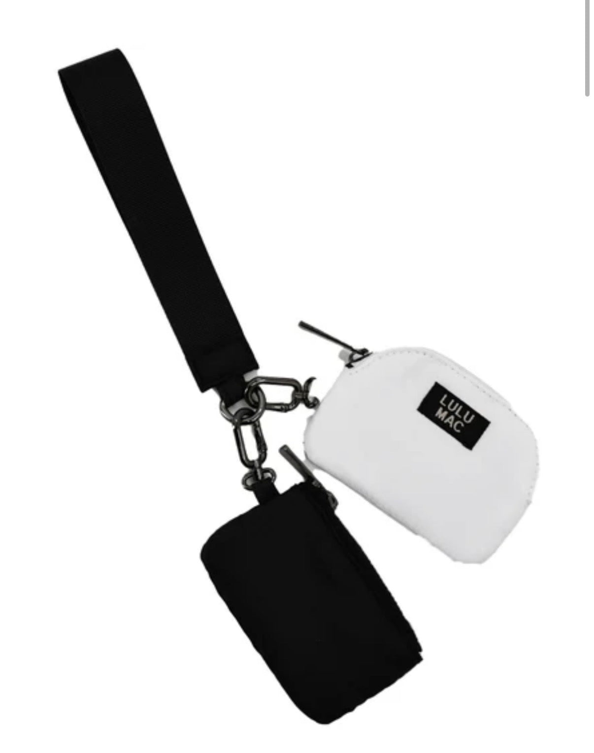 LuLu Mac Wristlet Black