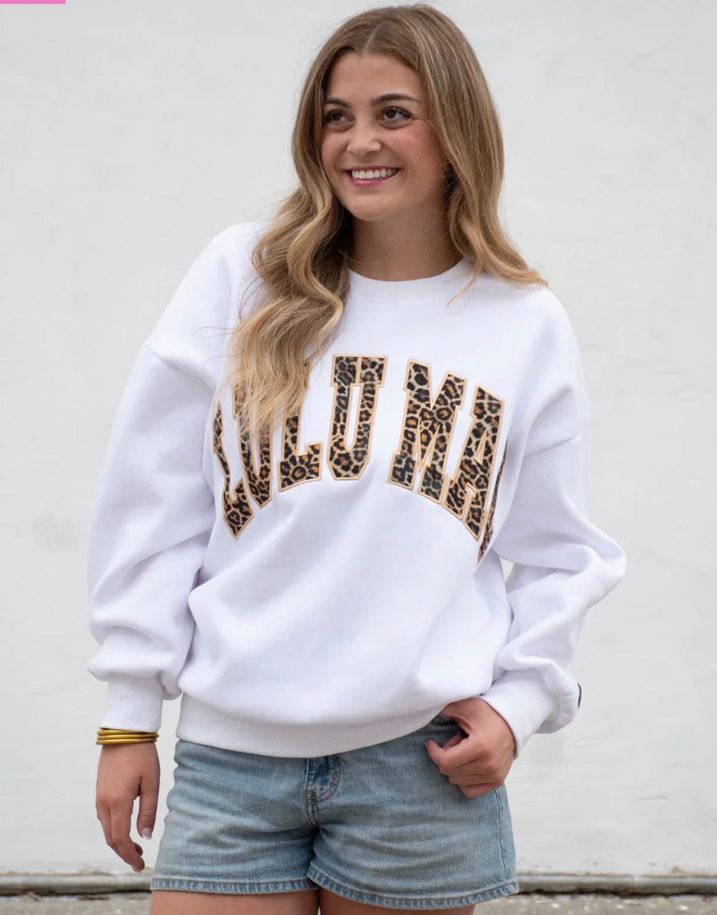 LuLu Mac Leopard Sweatshirt