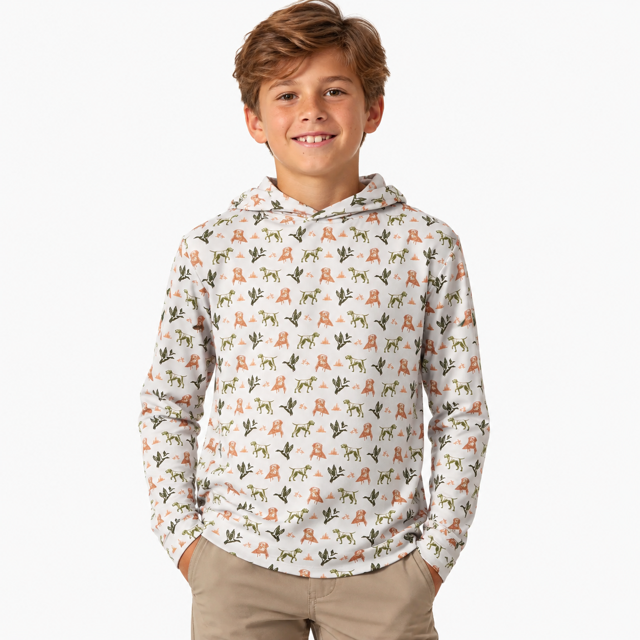 Burlebo Youth Hoodie DuckDog