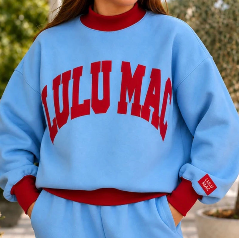 LuLu Mac Puff Mockneck