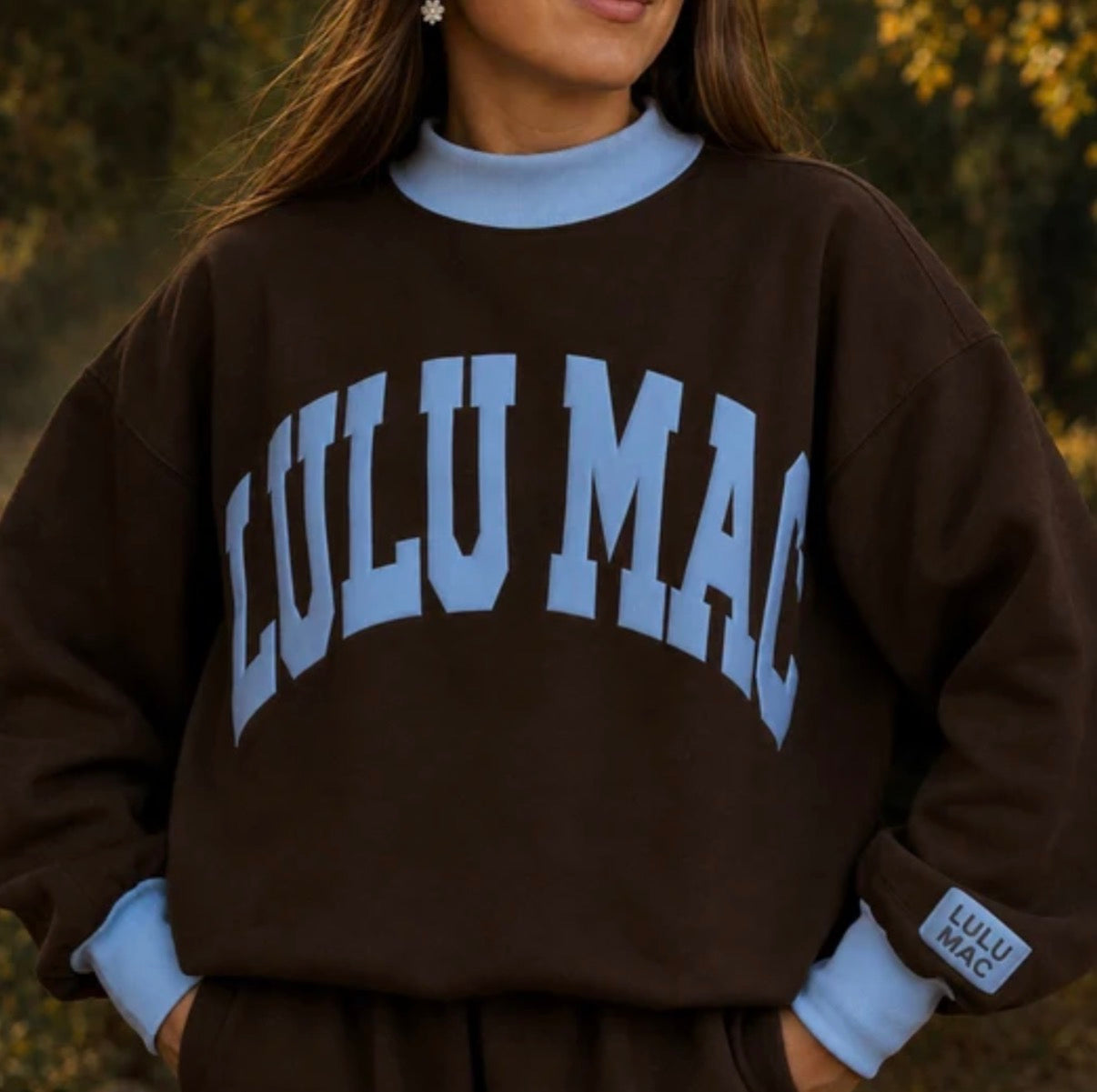 LuLu Mac Puff Mockneck