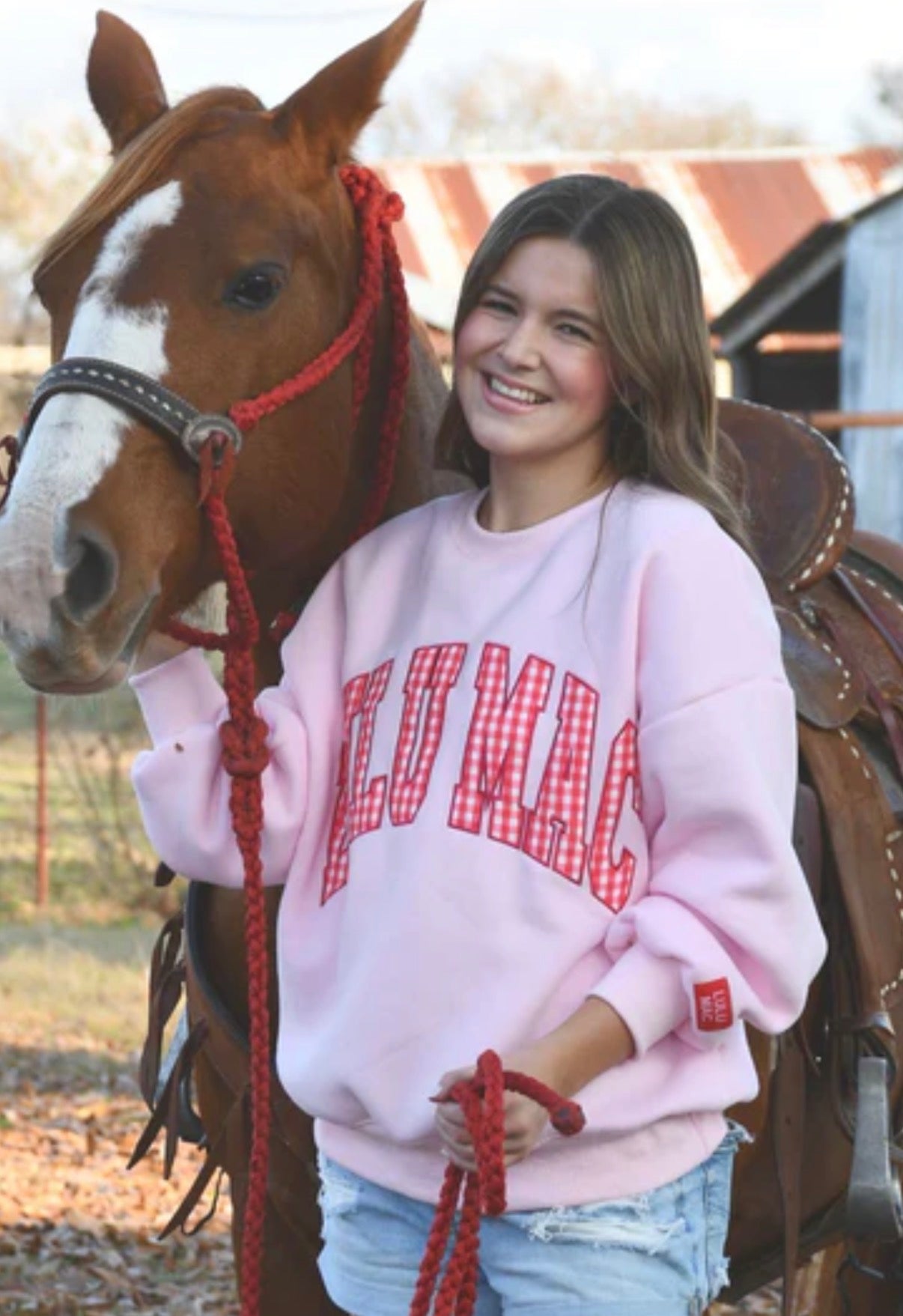 LuLu Mac Red Gingham