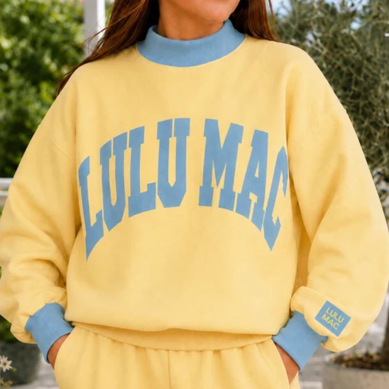 LuLu Mac Puff Mockneck