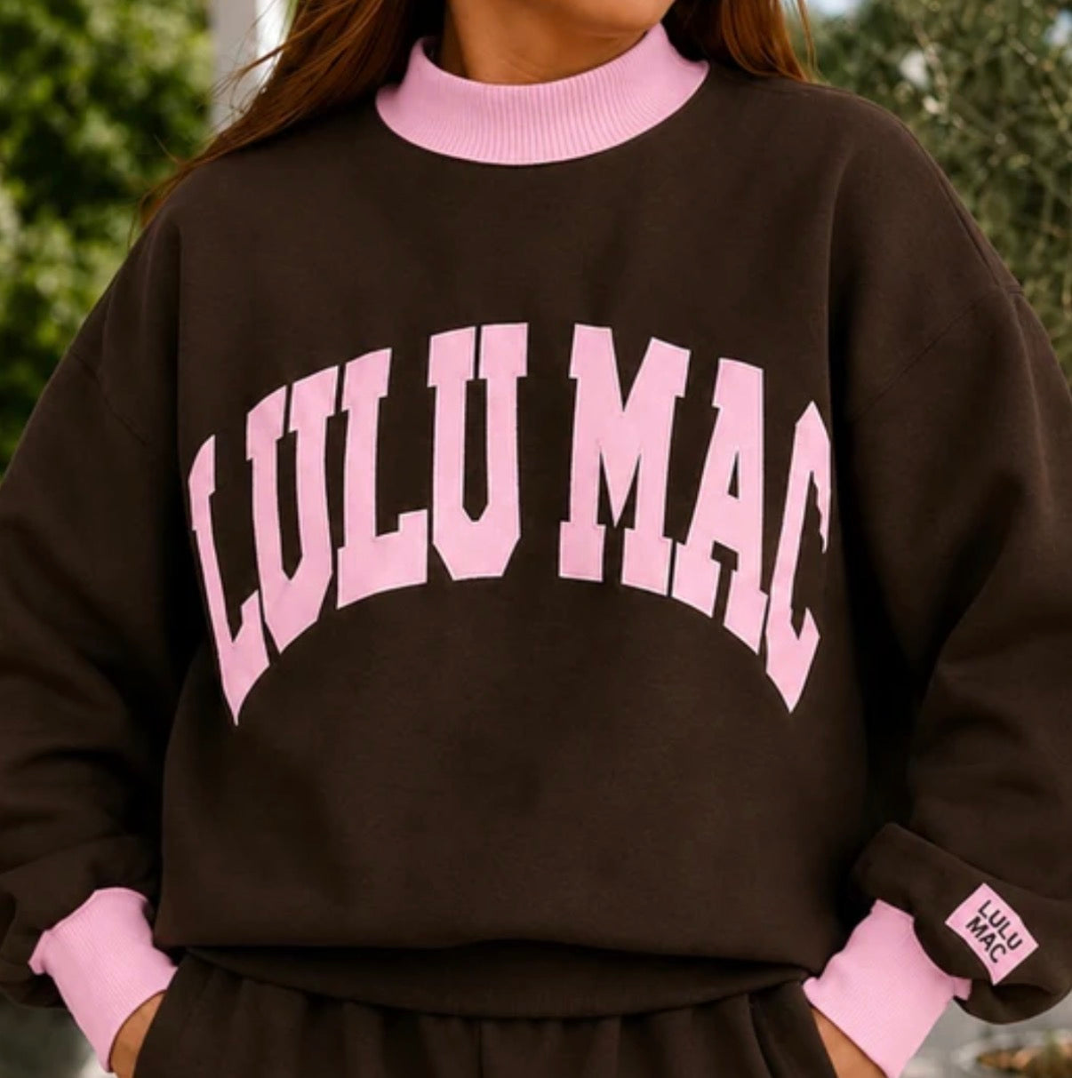 LuLu Mac Puff Mockneck