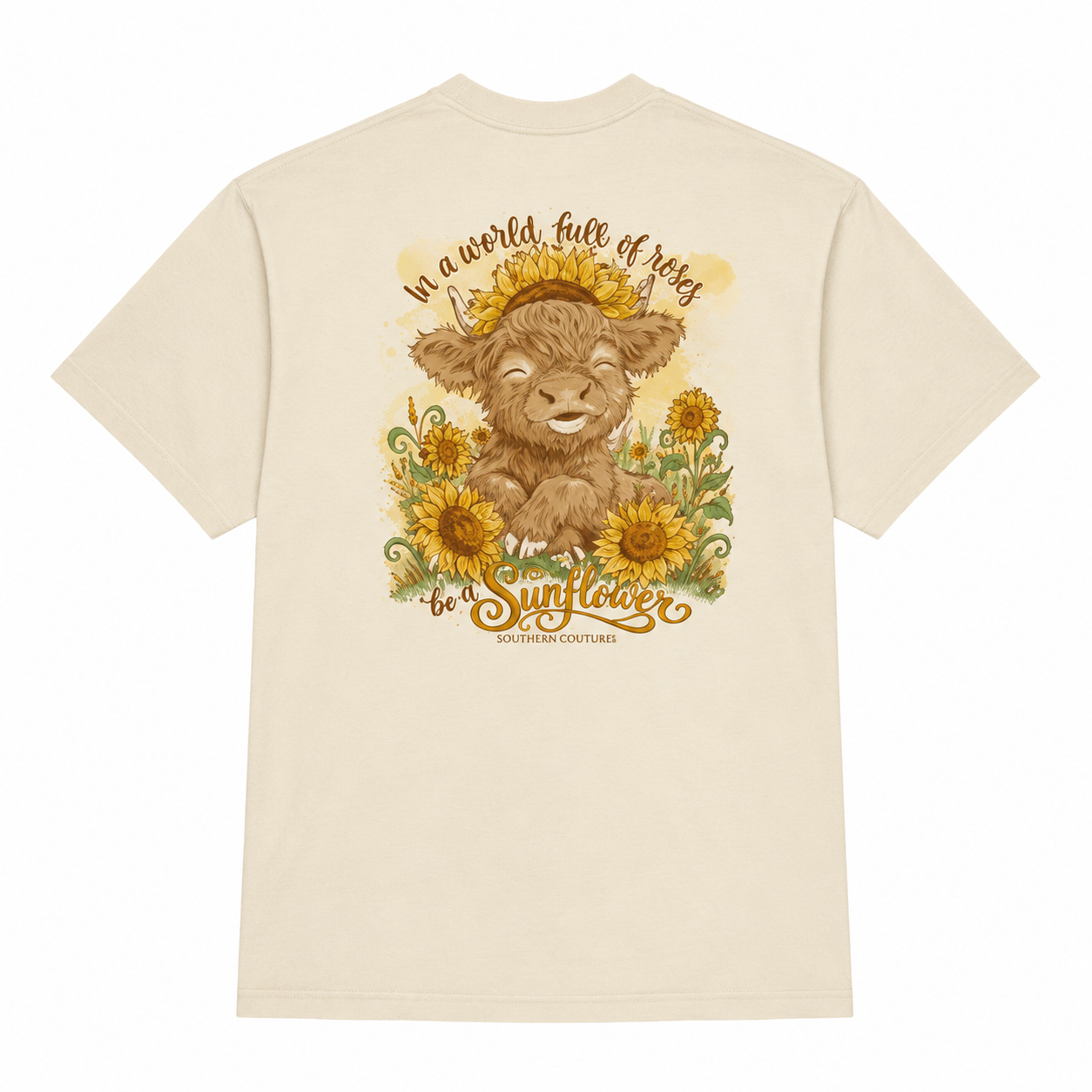 Be A Sunflower Cow
