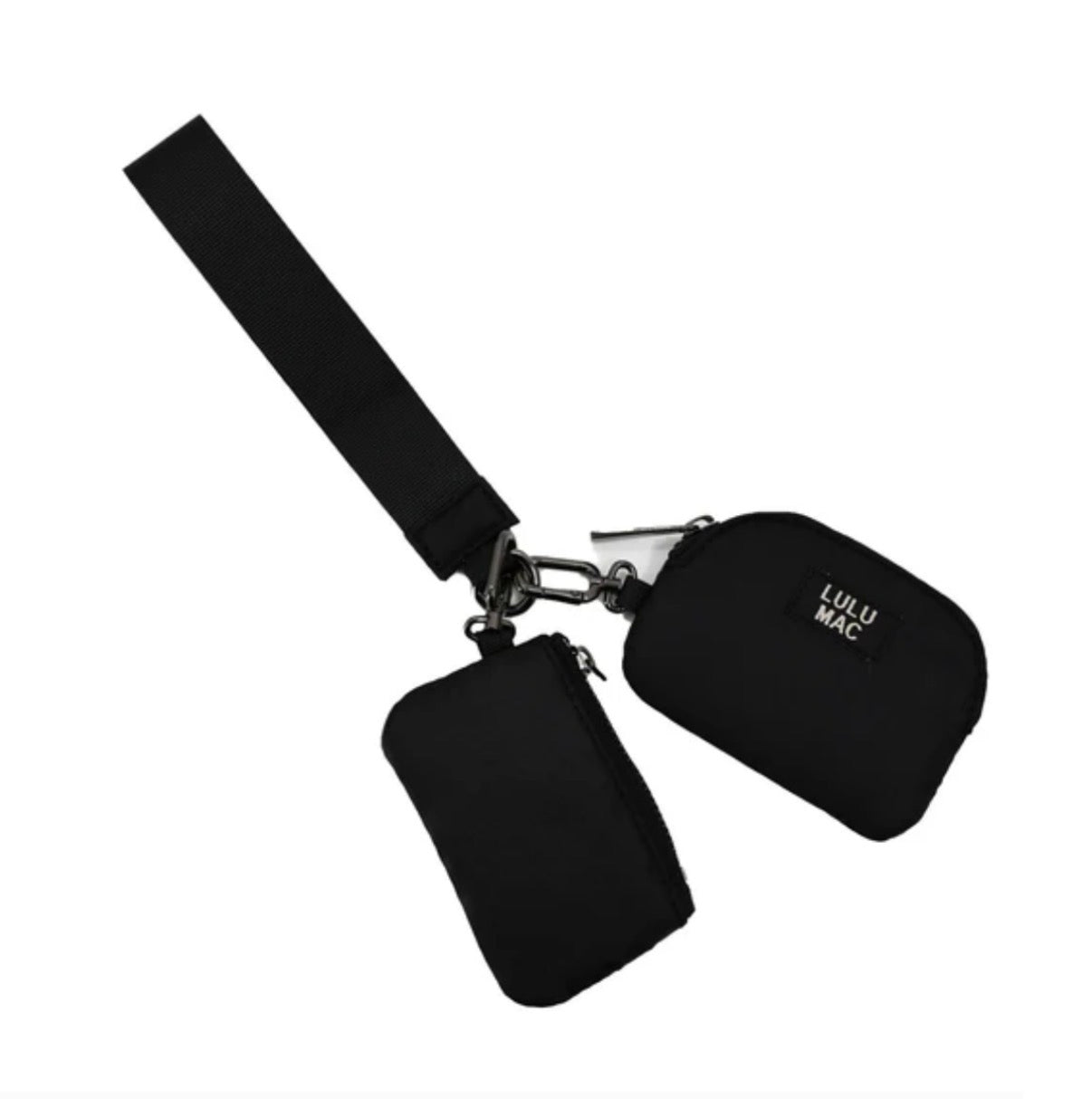 LuLu Mac Wristlet Black