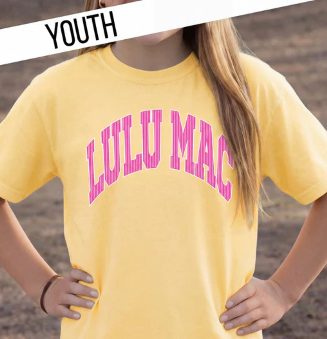 LuLu Mac Kids Stripe Tee