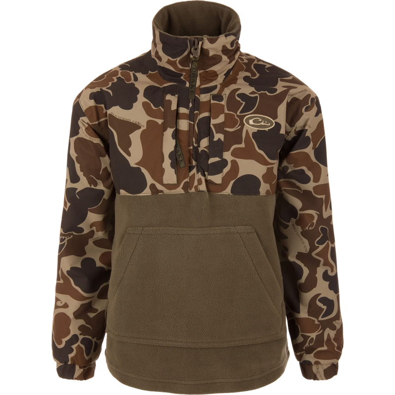 Youth Eqwader 1/4 Zip Old School