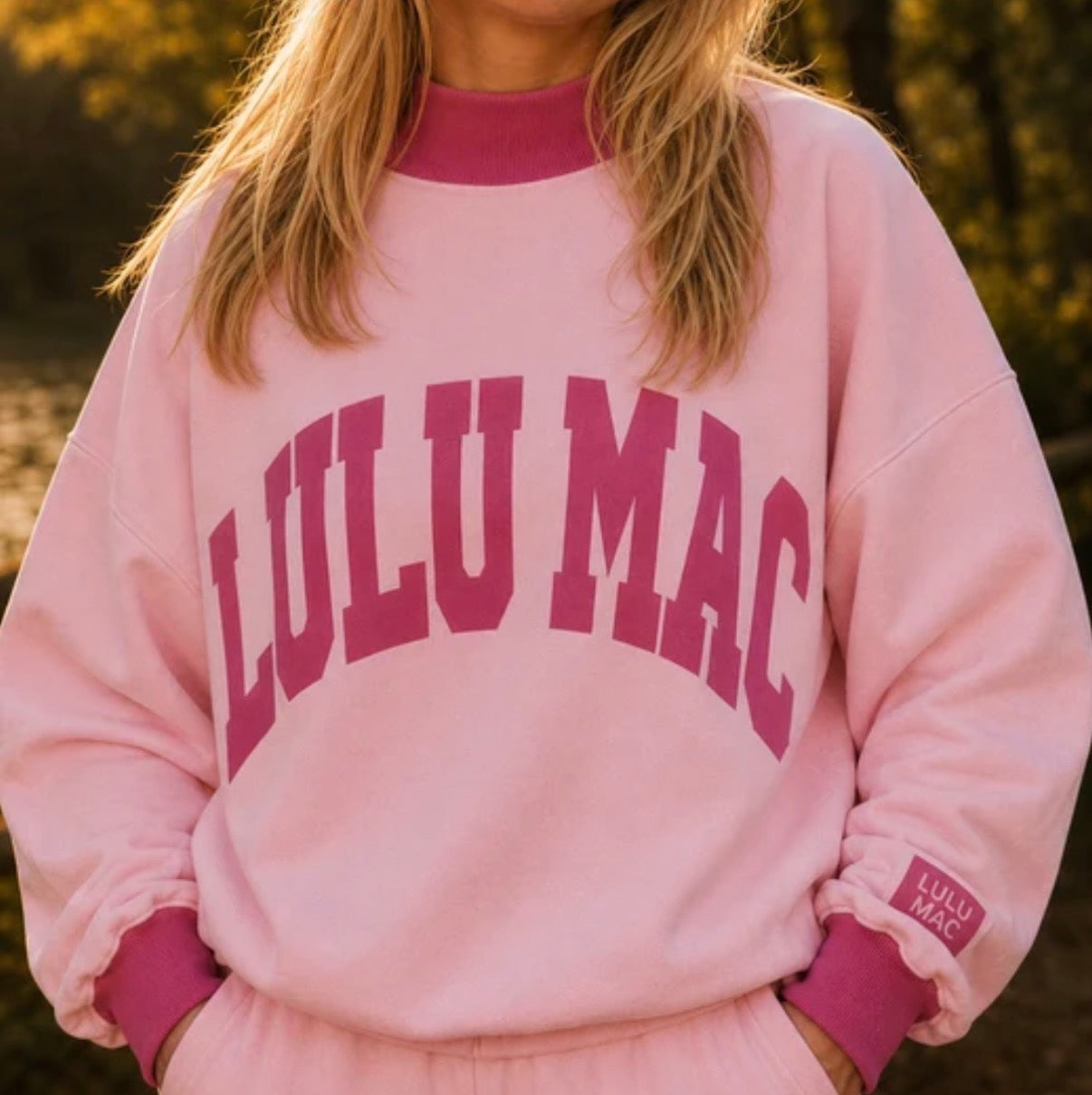 LuLu Mac Puff Mockneck