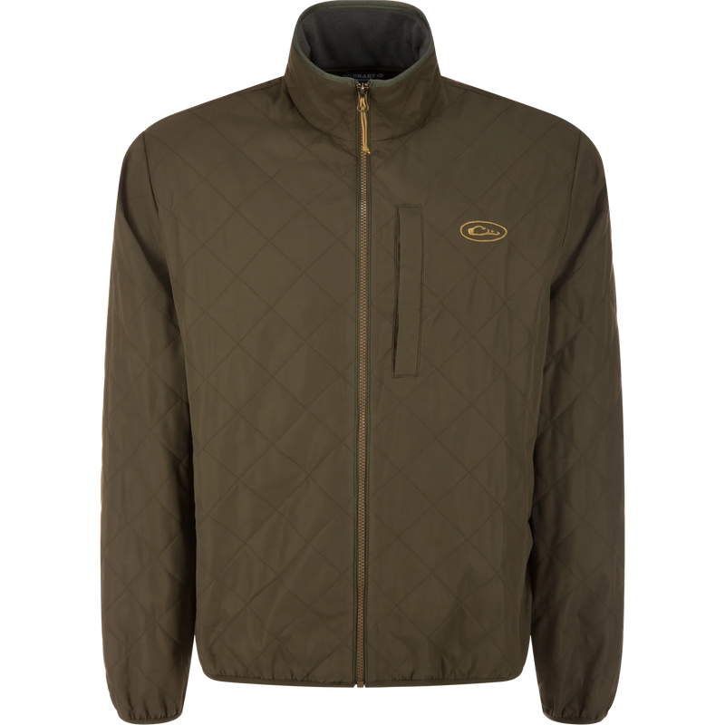 Delta Quilted Jacket Olive