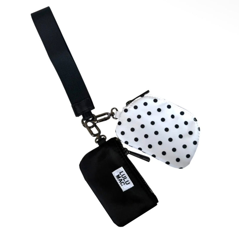 LuLu Mac Wristlet Polka Dot