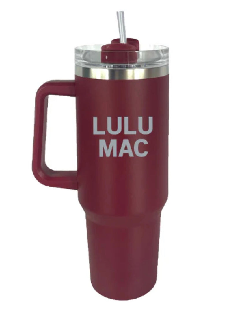 LuLu Mac Tumbler Maroon
