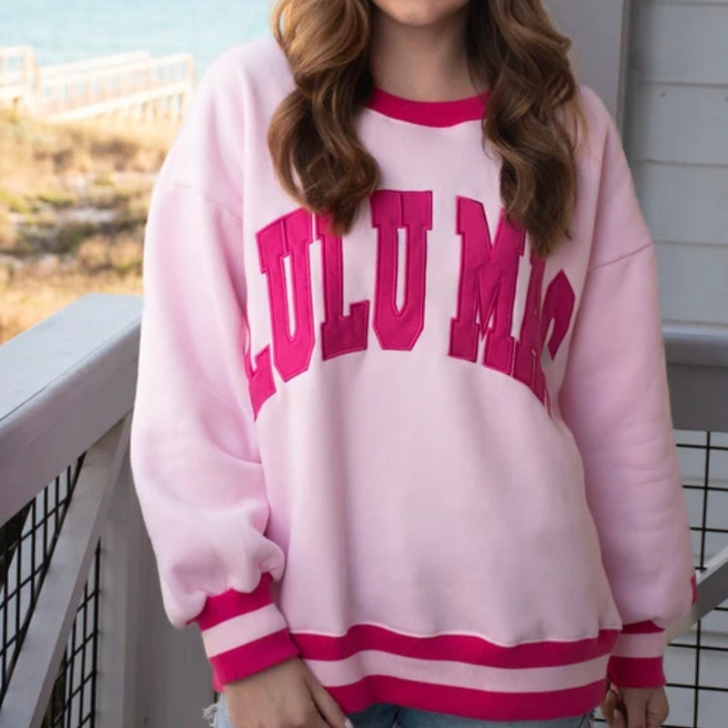 LuLu Mac Social Society Light Pink-Hot Pink