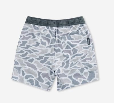 Youth Athletic Short White Camo