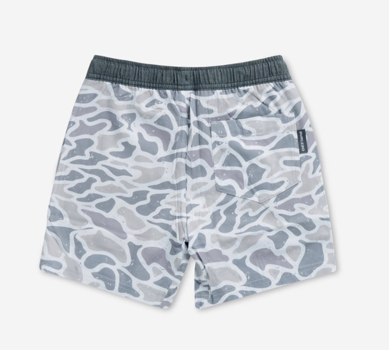 Youth Athletic Short White Camo