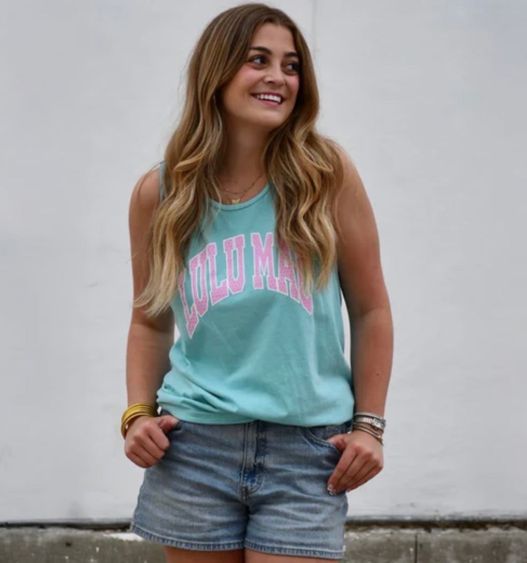LuLu Mac PolkaDot Tank