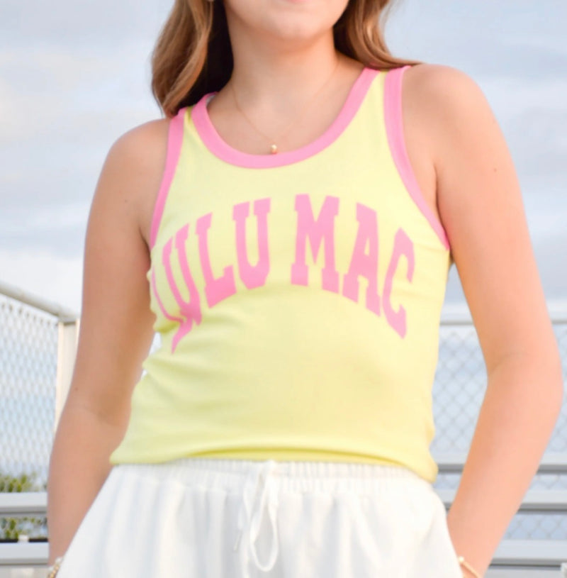 LuLu Mac Tank Yellow BG