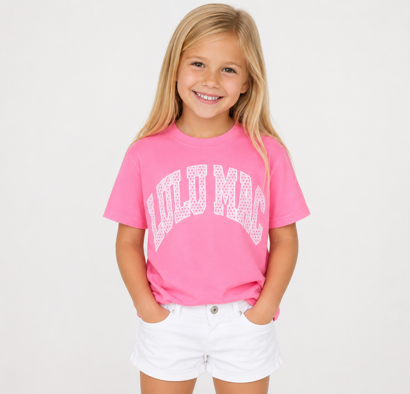 LuLu Mac Kids PolkaDot Tee