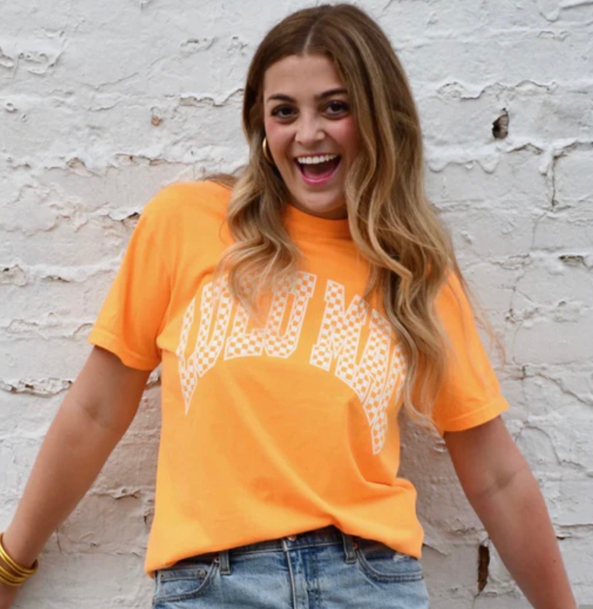 LuLu Mac Checkered Tee