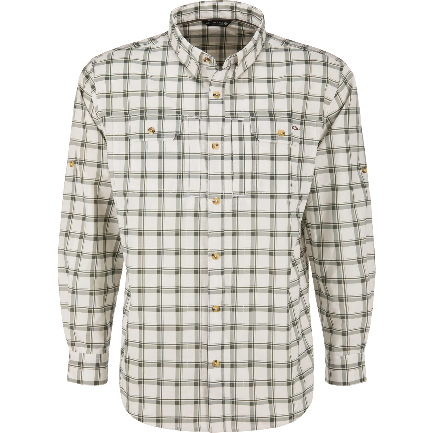 Wingshooter Plaid White Olive