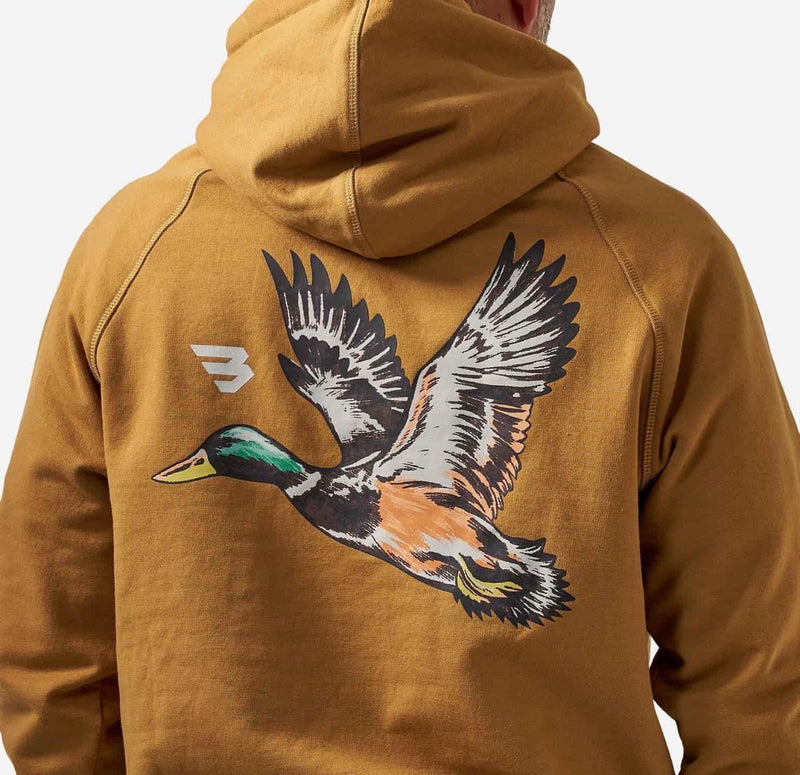 Fleece Hoodie On The Fly