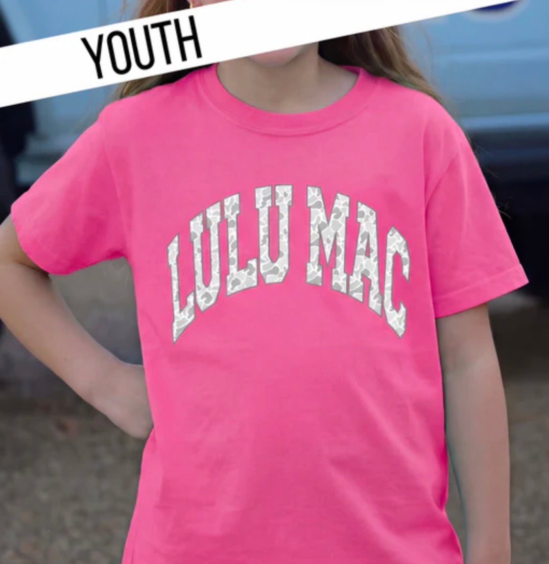 LuLu Mac Kids Camo Tee