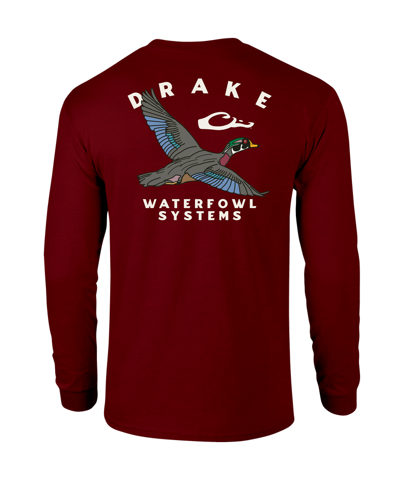 LS Retro Wood Duck Tee