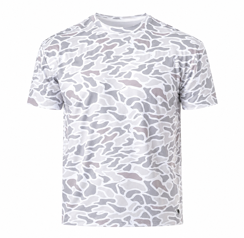 Go To Tee White Camo