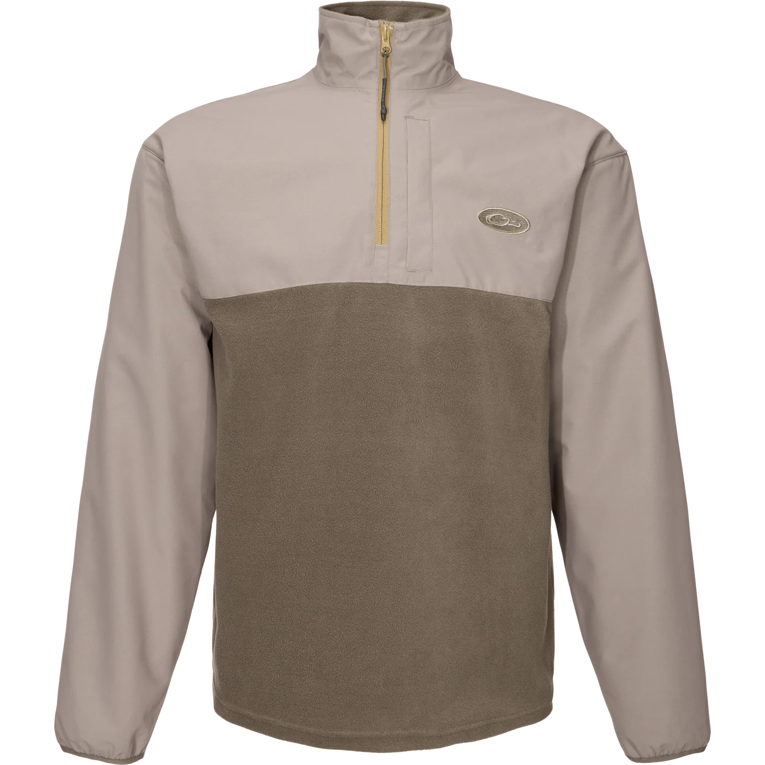 Refuge Eqwader 1/4 Zip Mud
