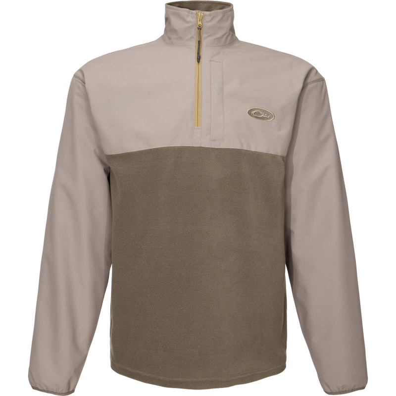 Refuge Eqwader 1/4 Zip Mud