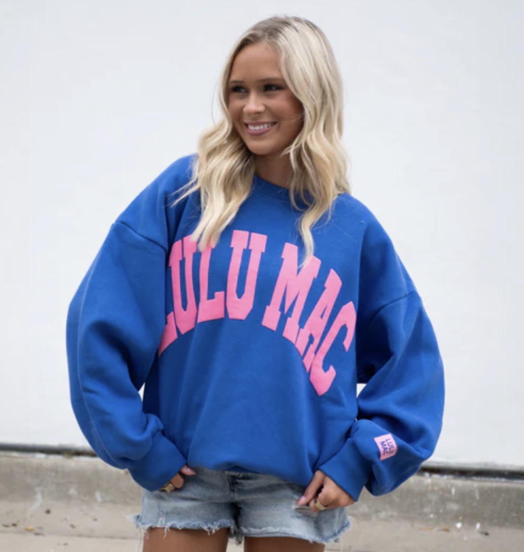 LuLu Mac Sweatshirt Royal