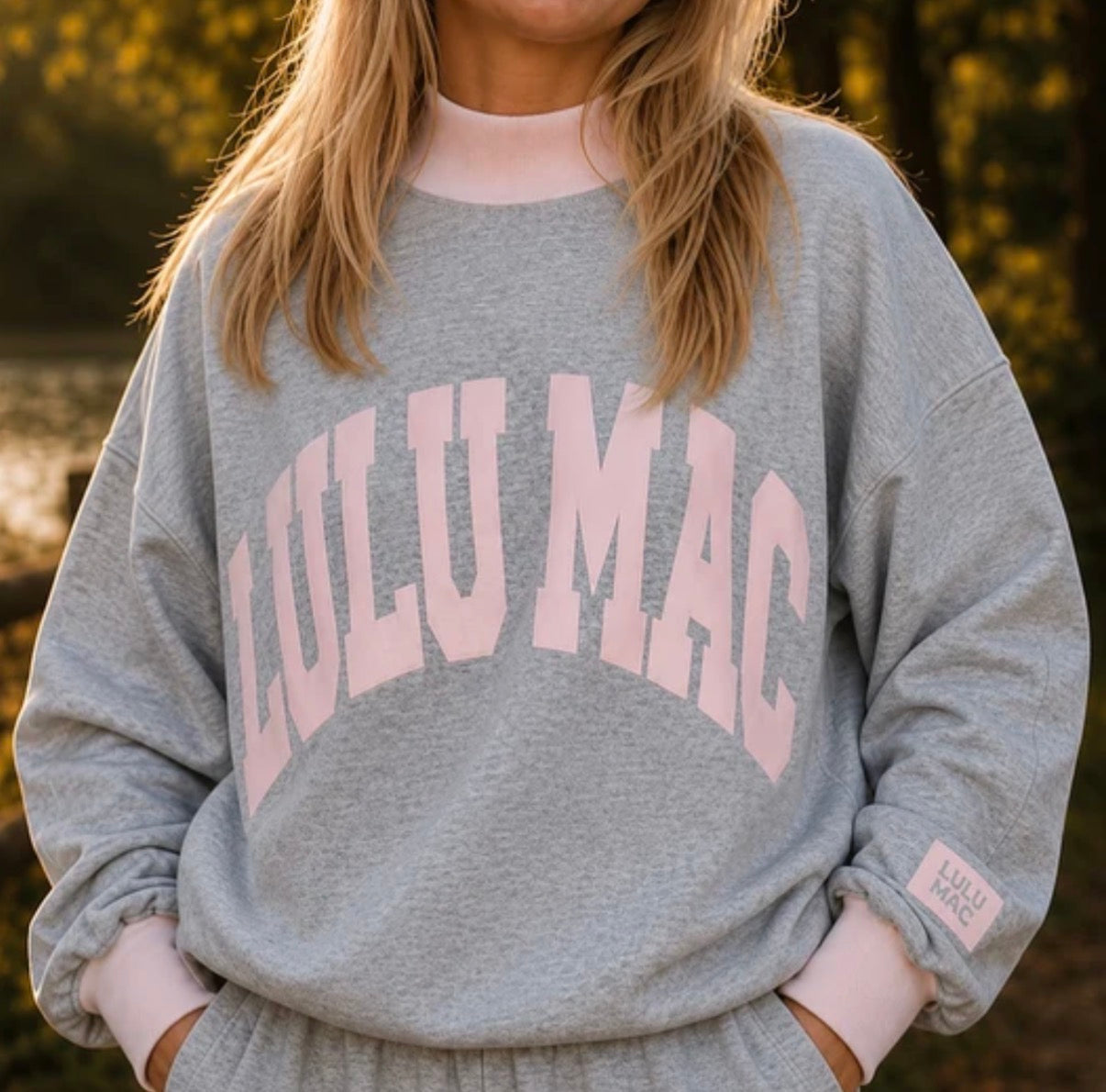 LuLu Mac Puff Mockneck