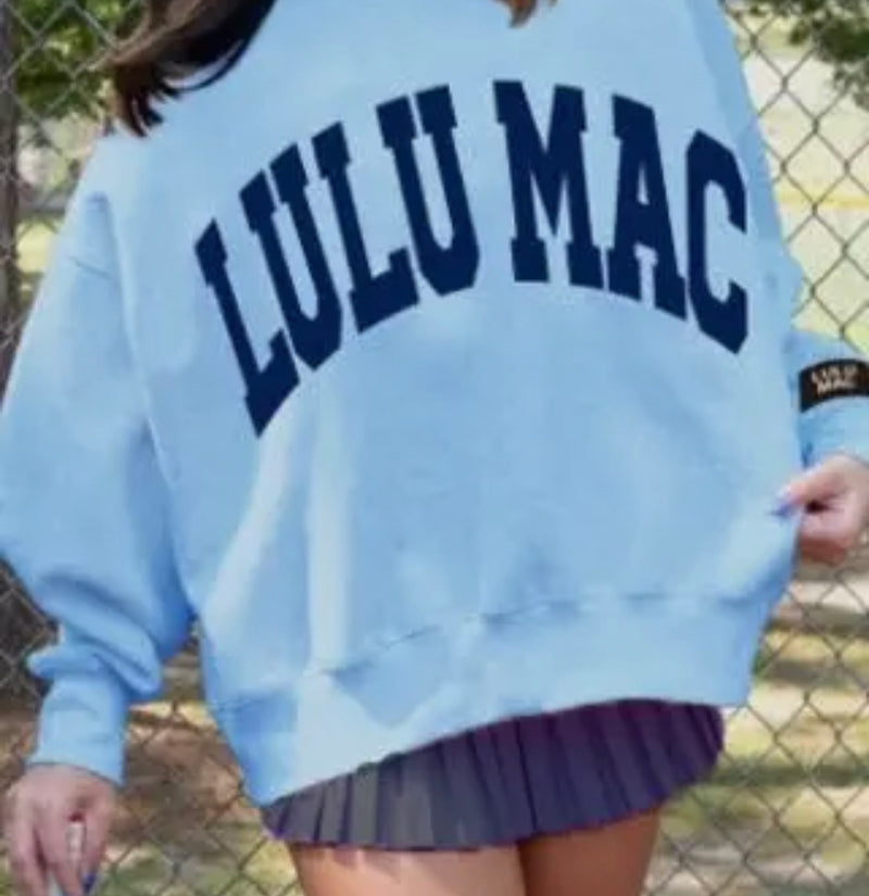 LuLu Mac Sweatshirt Blue Navy