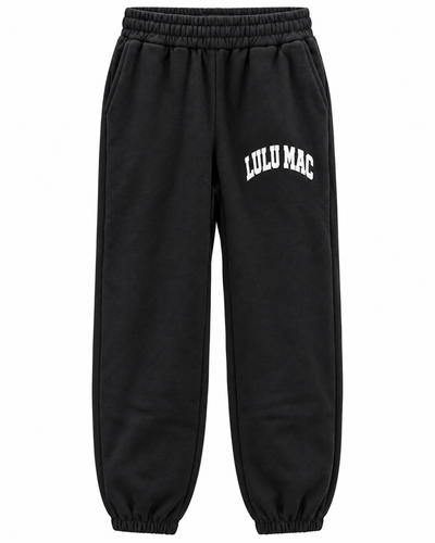 LuLu Mac Puff Pant in Black White